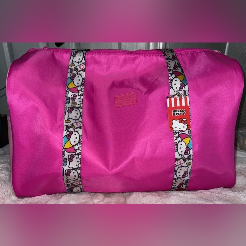 Hello Kitty pink Duffle bag